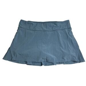 Lululemon Ruffle Pleated Skirt Women’s 8 Regular Back Pocket